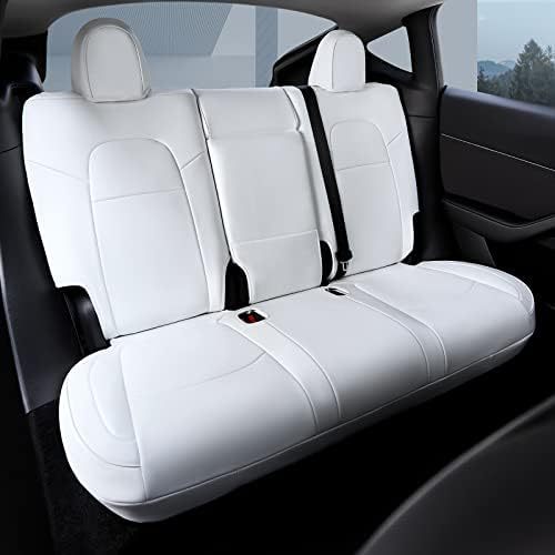 Model Y Nappa Leather All Weather Car Seat Protection Waterproof All Colors Car Seat Cover for Tesl Model Y