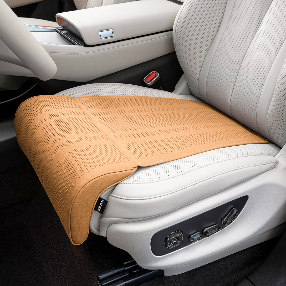 Luxury Leather Car Seat Cushions&amp;Leg Support Pads Simulated Aviation Design Source Factory Anti slip Comfort
