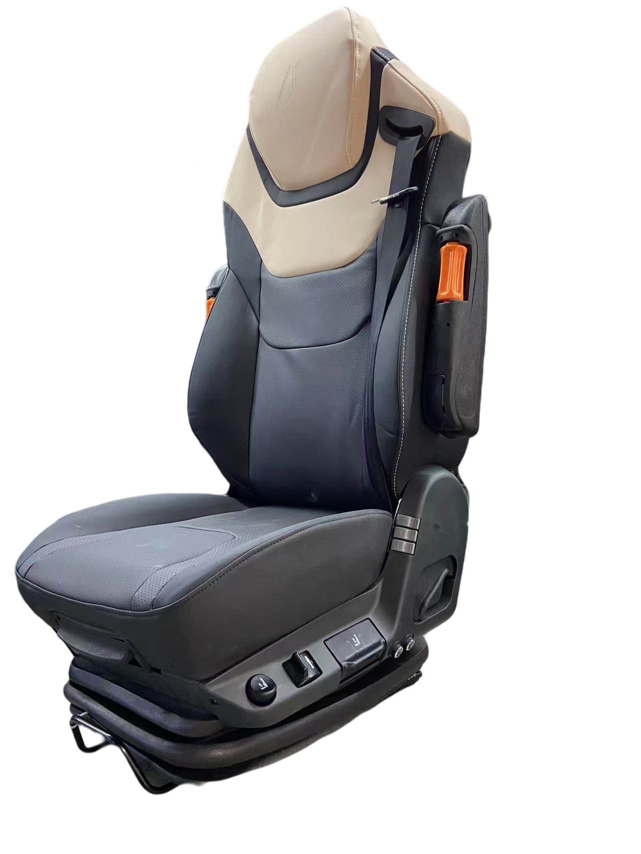 Super Soft Aero Style Airbag Driver's Seat For Heavy Duty Dongfeng And Jiefang Trucks Universal Fit New Condition