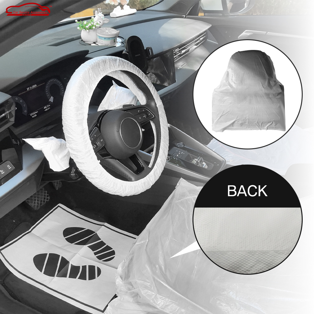 Universal Disposable Car Seat Covers Plastic Material