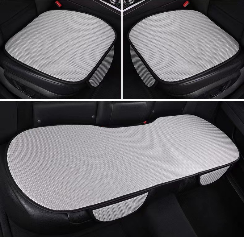 Factory-Generated Sports-Style Summer Car Seat Cover Free Cool Breathable Leather Polyester Fabric Auto Supplies