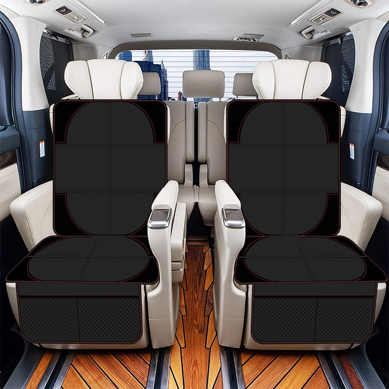 1 Pair Multifunctional Child Car Seat Protector Cover Universal Waterproof Dog Pet Car Seat Protector for Child Car Seat