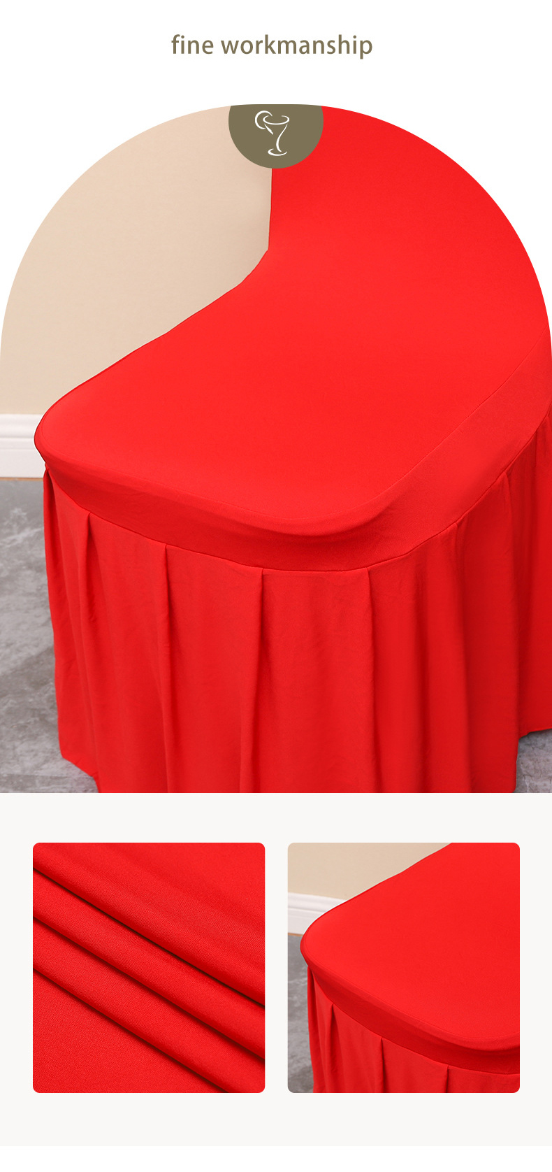 Wedding Chair Cover Style 4