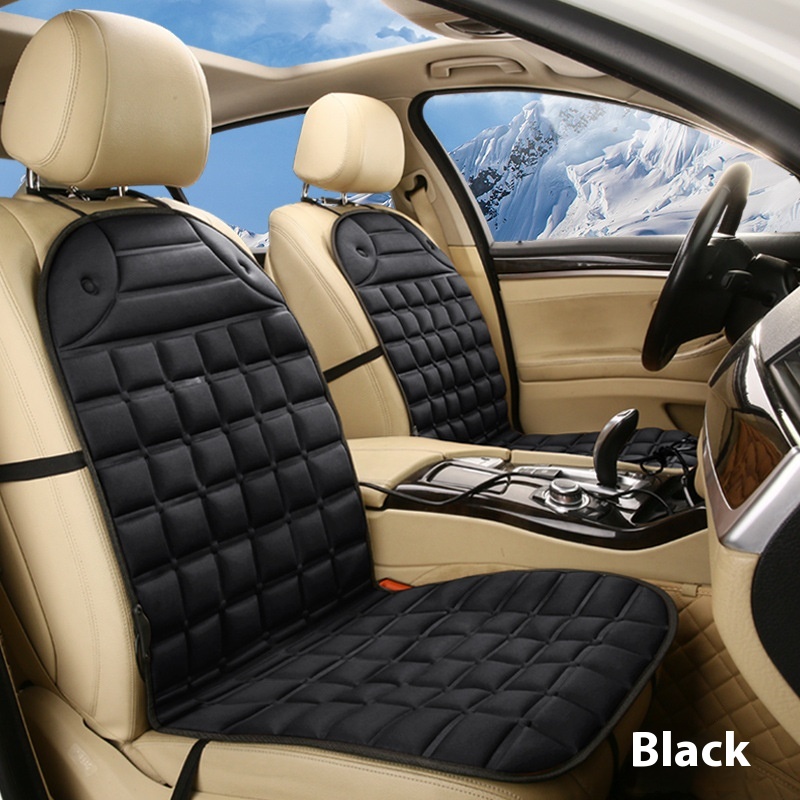 Universal 12V Car Electric Heating Seat Cushion Winter Car Heating Cushion Electric Square Seat Pillow for Cars