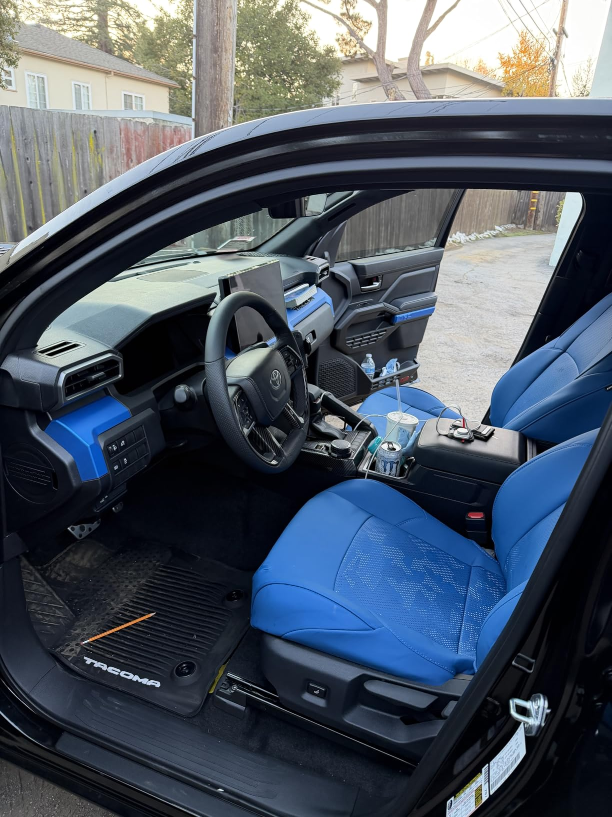 Tacoma Seat Cover Rear View