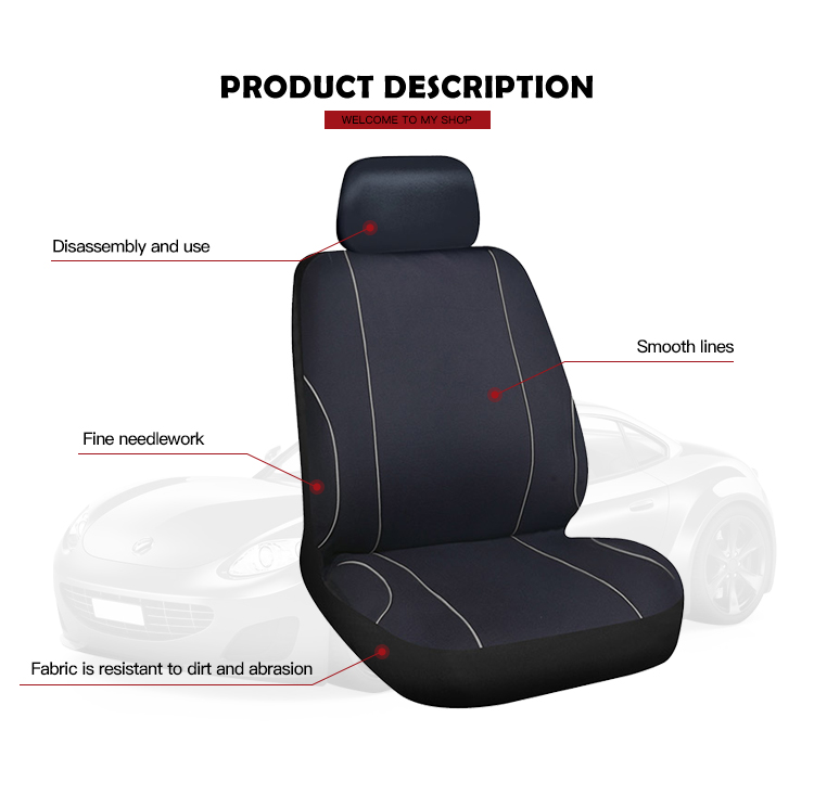 Customized Waterproof Comfortable Funny Multiple Styles Beautifully Durable Ventilated Car Seat Cover