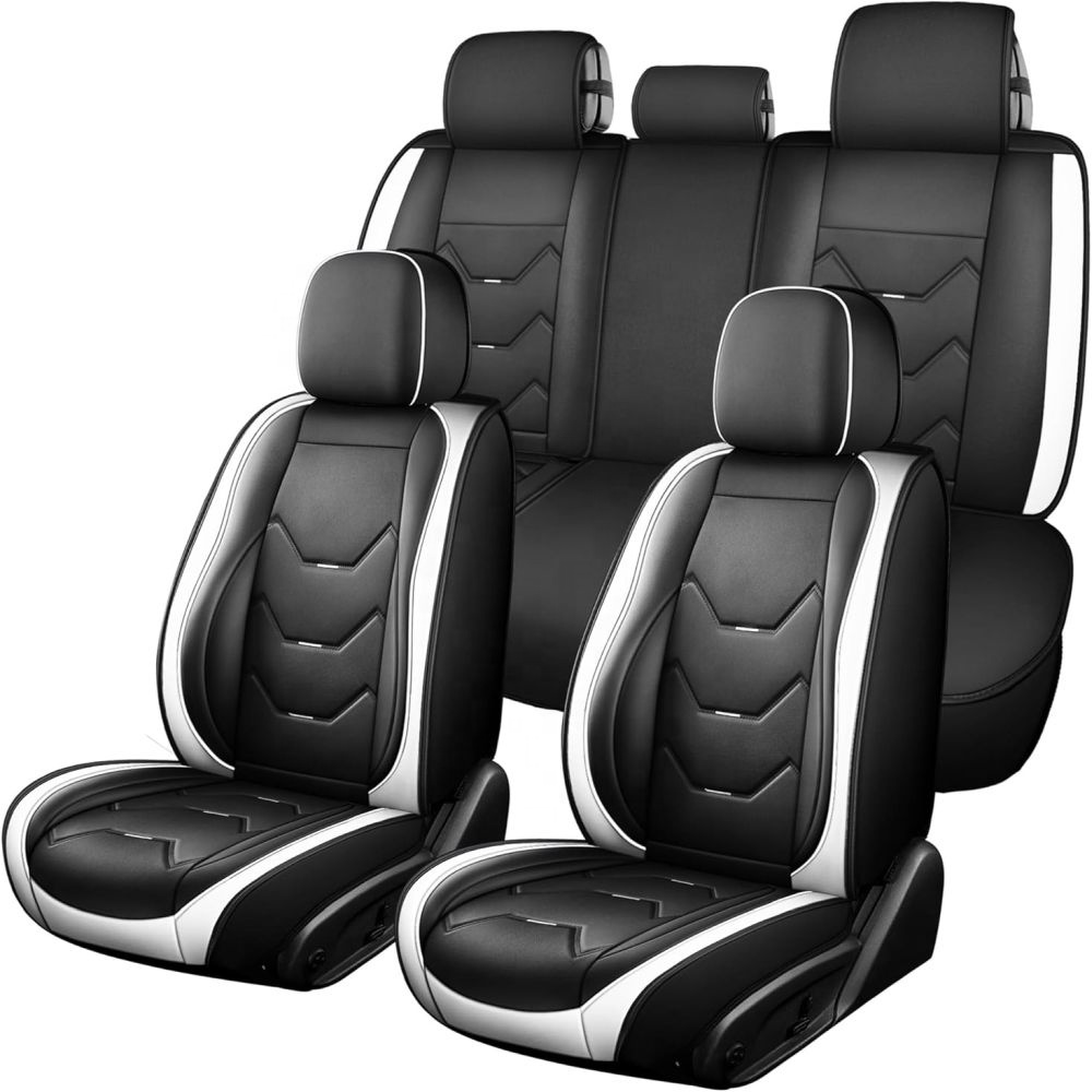 Wear Resistant PU Leather Car Seat Cushion Waterproof Anti Slip Auto Seat Protector Pad OEM ODM Support