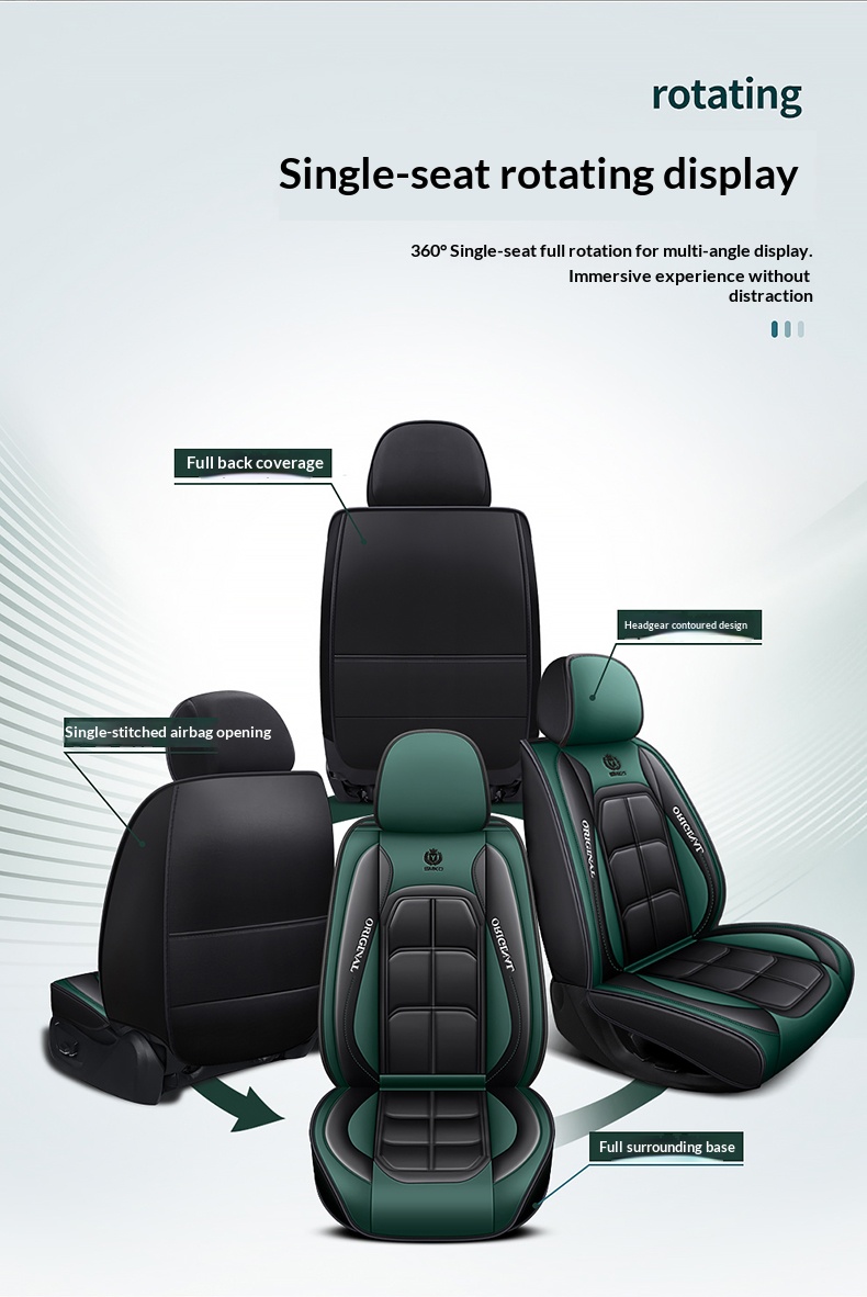 Luxury Sport Leather Car Seat Cover