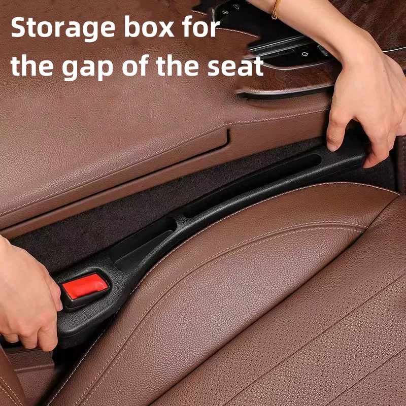 Car Interior Accessories Leak-Proof Side Seam Plug and Gap Filler Organizer for Seat Side Car Seat Gap Filler Organizer