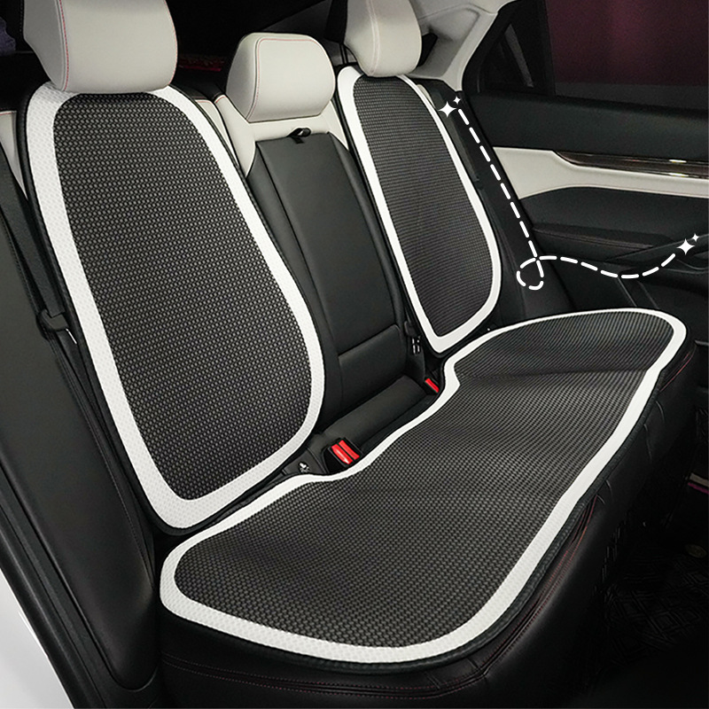 Universal Car Seat Cushion Breathable Ice Silk Summer Car Seat Cover Protector Pad Mat Dust Proof Interior Accessories