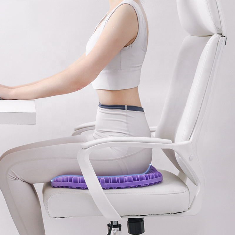 New Gel Seat Cushion With Enhanced Support Extra Large Office Chair Cushion For Sciatica Tailbone Pain Relief TPE Cushion
