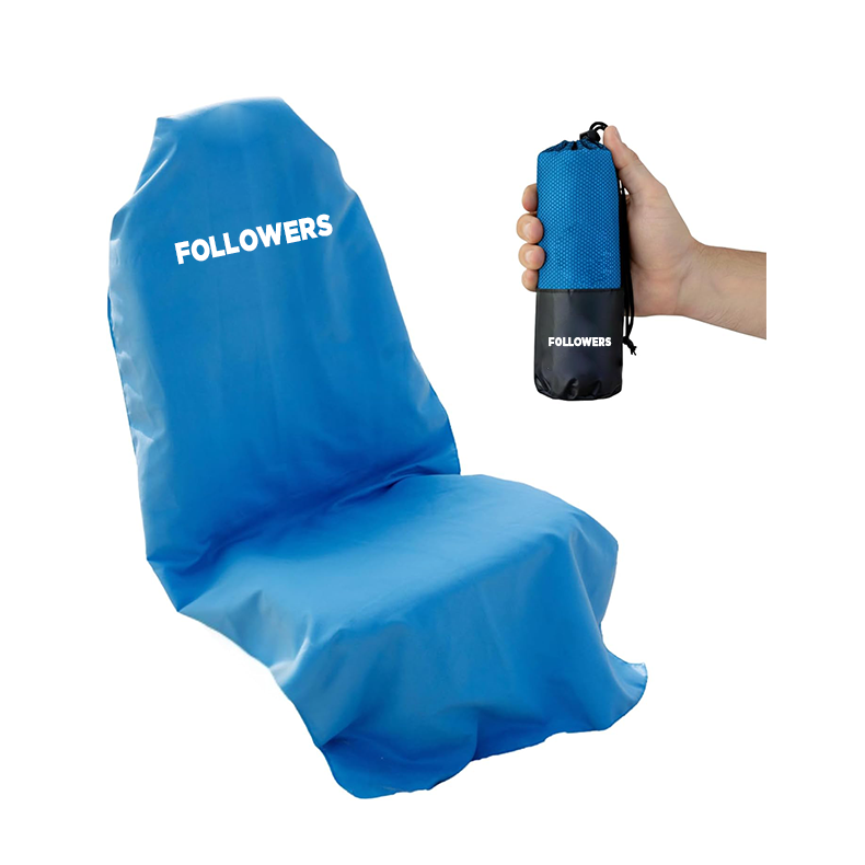 Custom Logo Wholesale Hooded Towel Seat Covers Microfiber Towel Seat Covers For Cars Truck