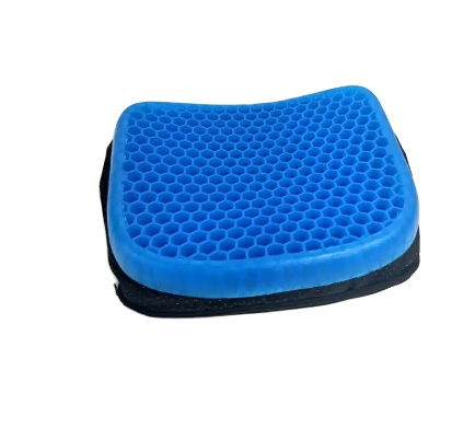Flexible Ice Gel Cooling Pad Seat Cushion With Black Non-slip Comfortable Massage Seat Office Chair Health Care Pain Release