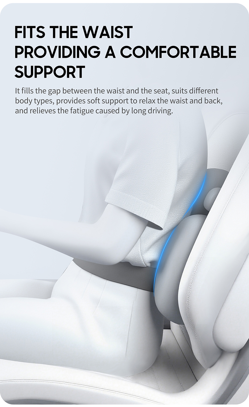 Inflatable Lumbar Support Pillow