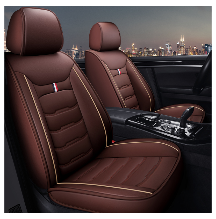 Full Set Universal PVC Leather Car Seat Cover Factory Directly Sales Car Seat Cover
