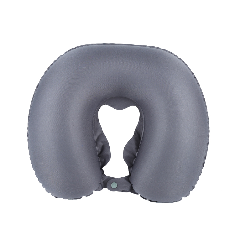 Ultra Soft Dual Valve Premium Inflatable Train Car Neck Pillow Traveling Pillows