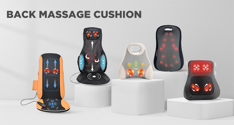 Air pressure back massage cushion banner