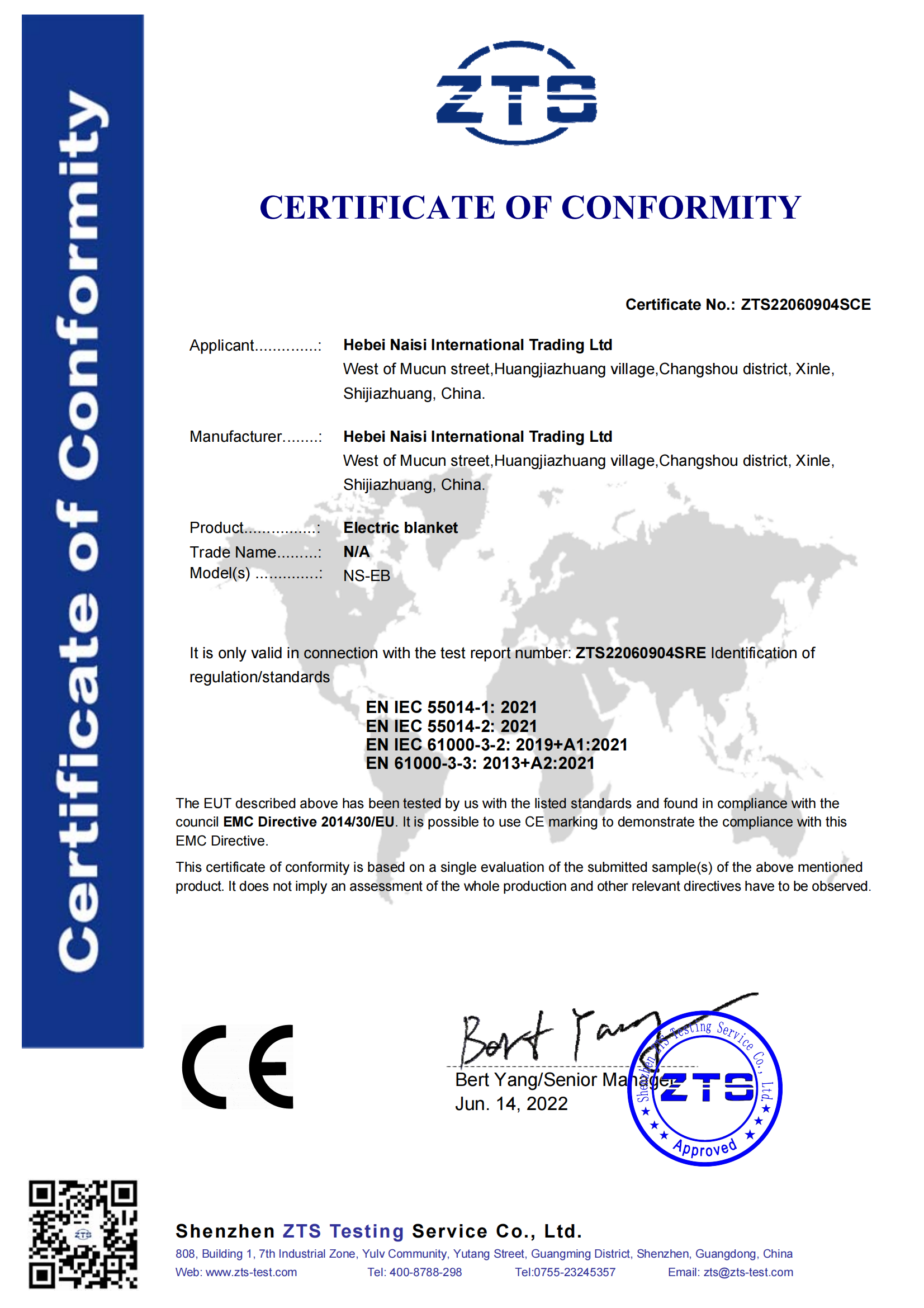 Certification 1