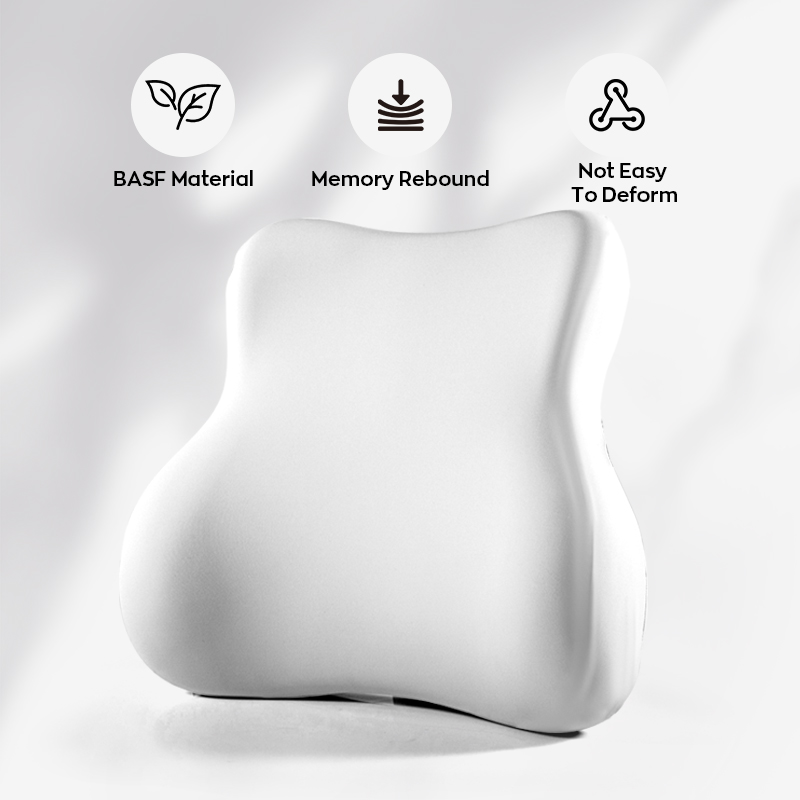 Kingkady Memory Foam Orthopedic Lumbar Support Pillow for Office Chair Car Lumbar Support Cushion