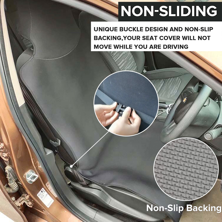 Car Seat Protector Non-Slip Backing