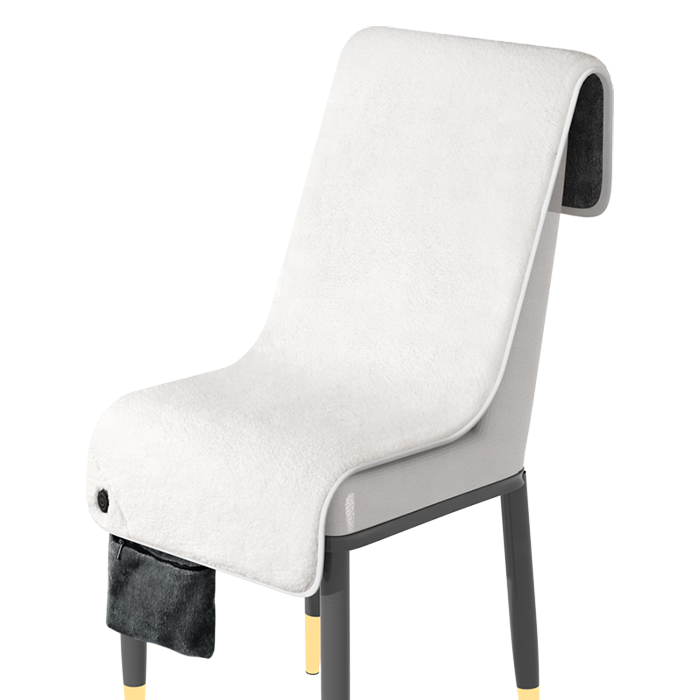 Anjuny USB Power 3-Mode Adjustable Portable Foldable Back Chair Pad Electric Heated Seat Cushion For Car Office &amp; Home Use