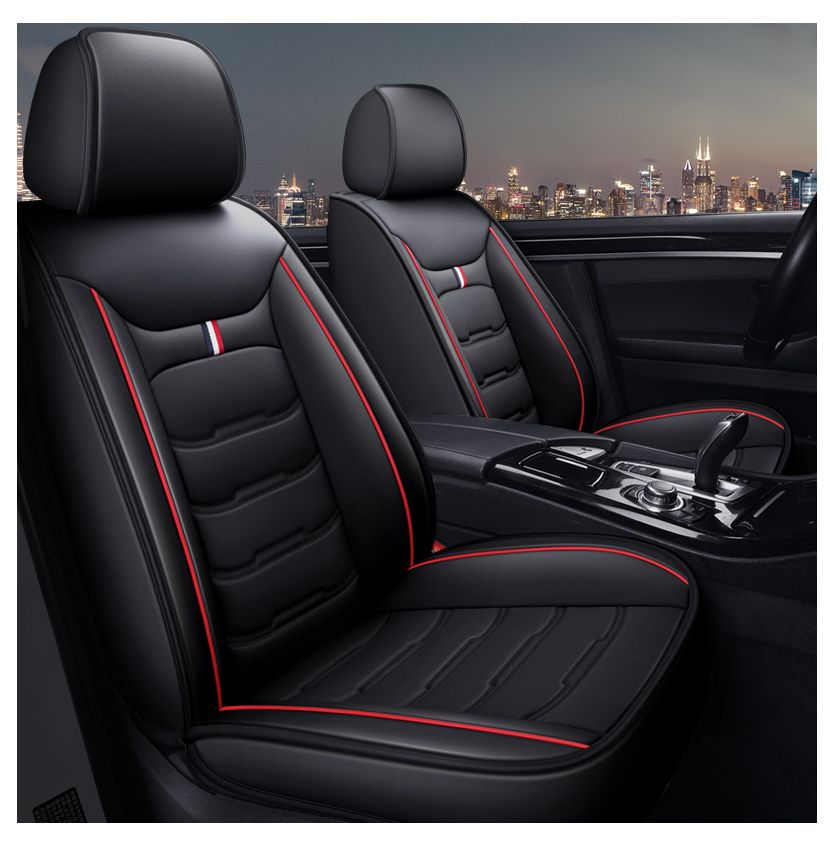 Full Set Universal PVC Leather Car Seat Cover Factory Directly Sales Car Seat Cover