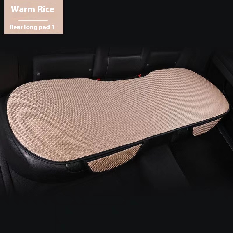 Factory-Generated Sports-Style Summer Car Seat Cover Free Cool Breathable Leather Polyester Fabric Auto Supplies