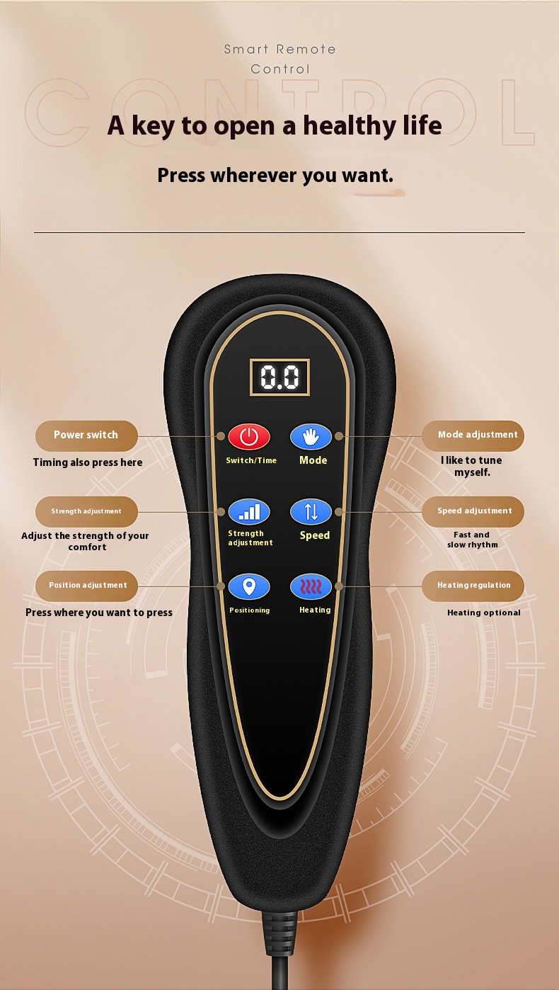 Heating Massage Feature