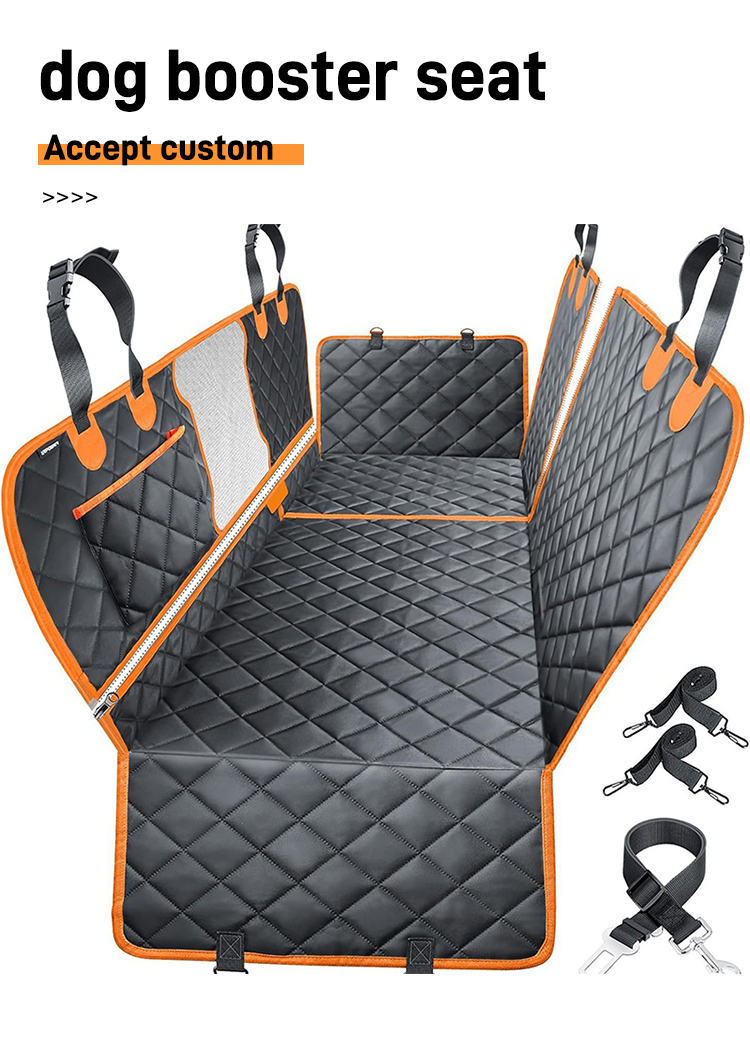 Waterproof Quilt Pet Car Seat Cover Detail 1