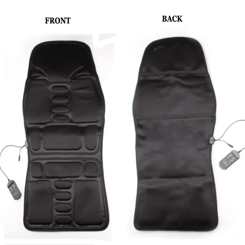 Vibration Back Massager With Heat Massage Seat Cushion With 8 Vibrating Modes3 Heat Levels Massage Chair Pad