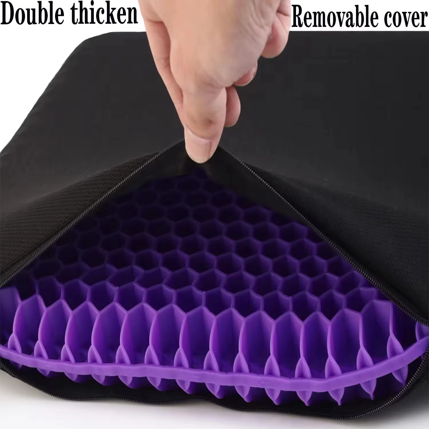 Customizable Orthopedic Office Chair Support TPE Butt Cushion Relieve Stress Cooling Gel Coccyx Pain Car Seat Cushion