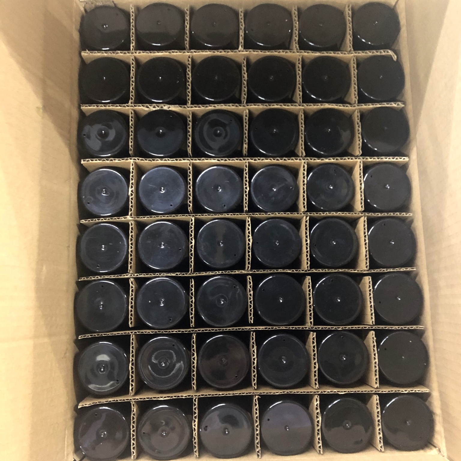 Secure box packing system