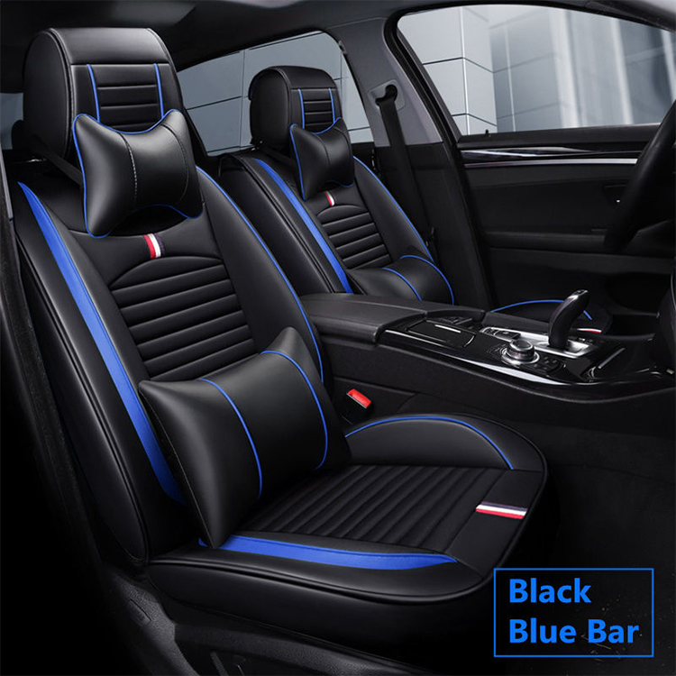 High Quality Waterproof Universal Custom Car Seat Covers Four Seasons Leather Seat Cover Car Full Set
