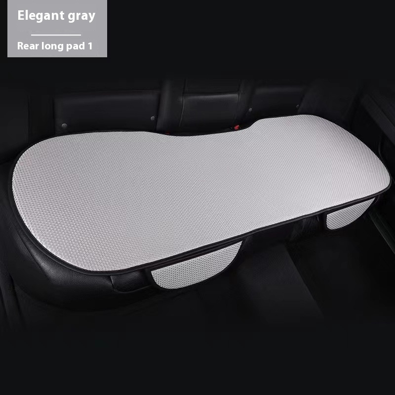 Factory-Generated Sports-Style Summer Car Seat Cover Free Cool Breathable Leather Polyester Fabric Auto Supplies