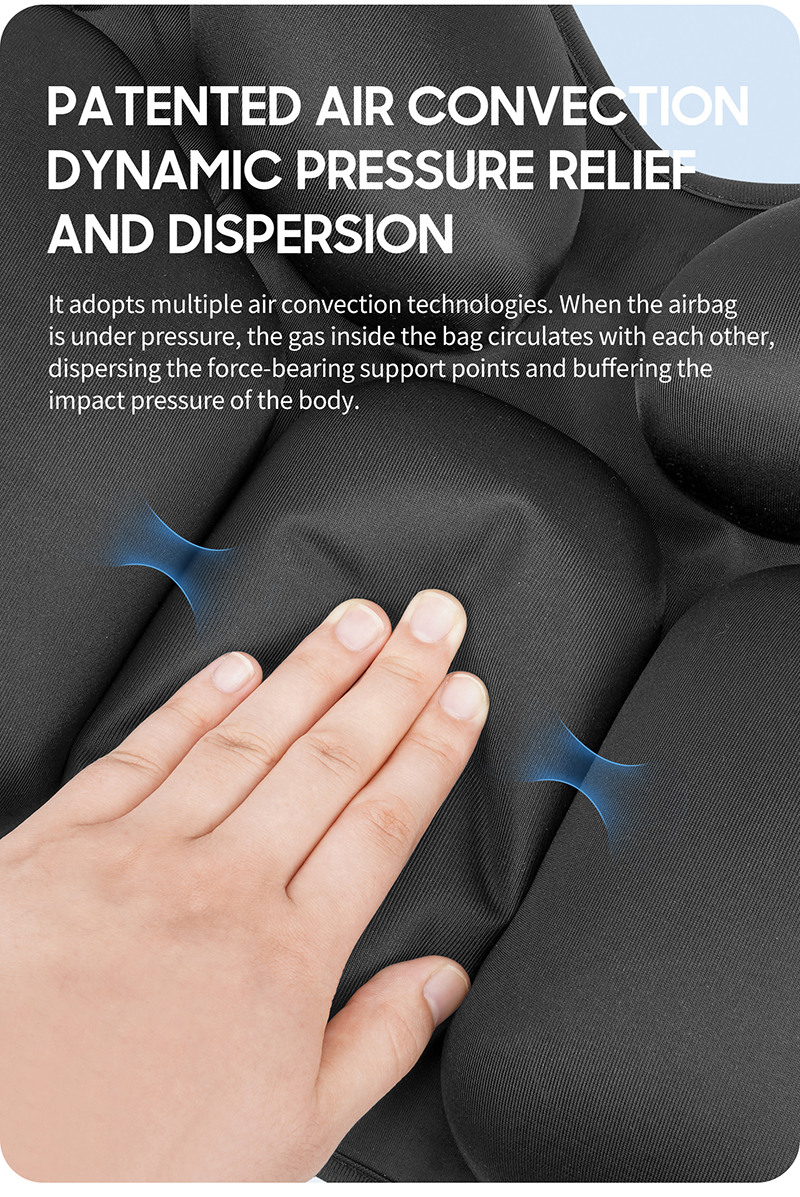 Inflatable Lumbar Support Pillow