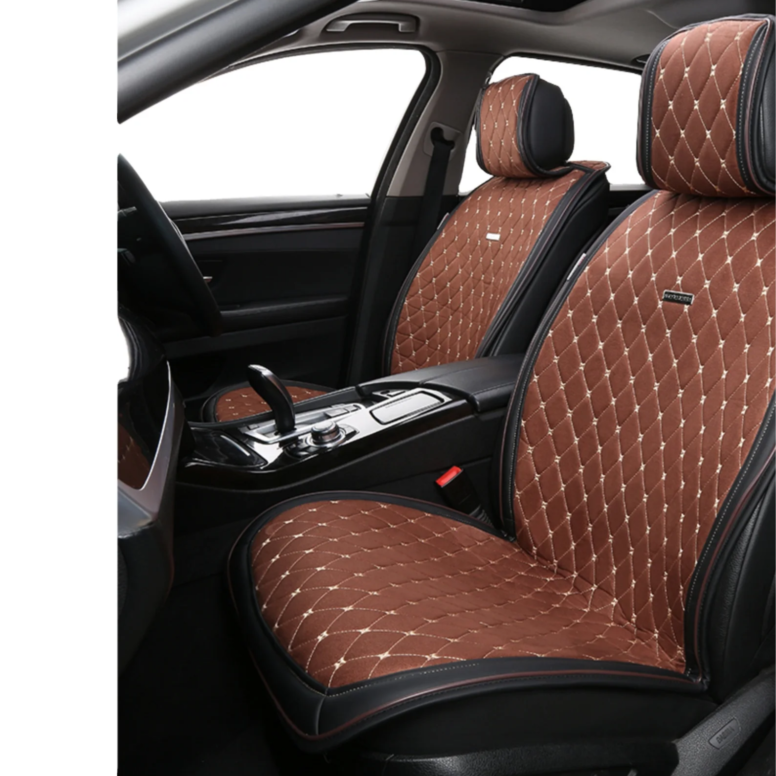 Luxury Design Off-road Back Support Car Seat Cover with Universal Leather