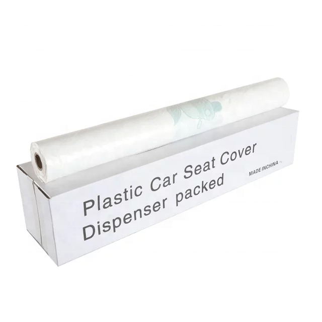 Universal Waterproof Car Interior Disposable Car Seat Cover Kit PE Plastic Film Cover 4 in 1/5 in 1 Repair Protective Sets