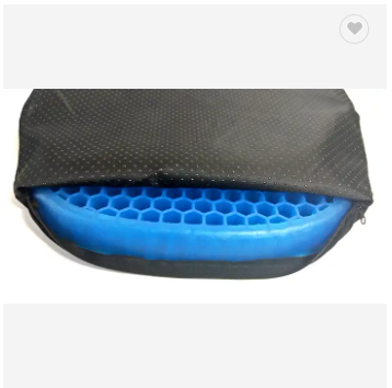 Flexible Ice Gel Cooling Pad Seat Cushion With Black Non-slip Comfortable Massage Seat Office Chair Health Care Pain Release