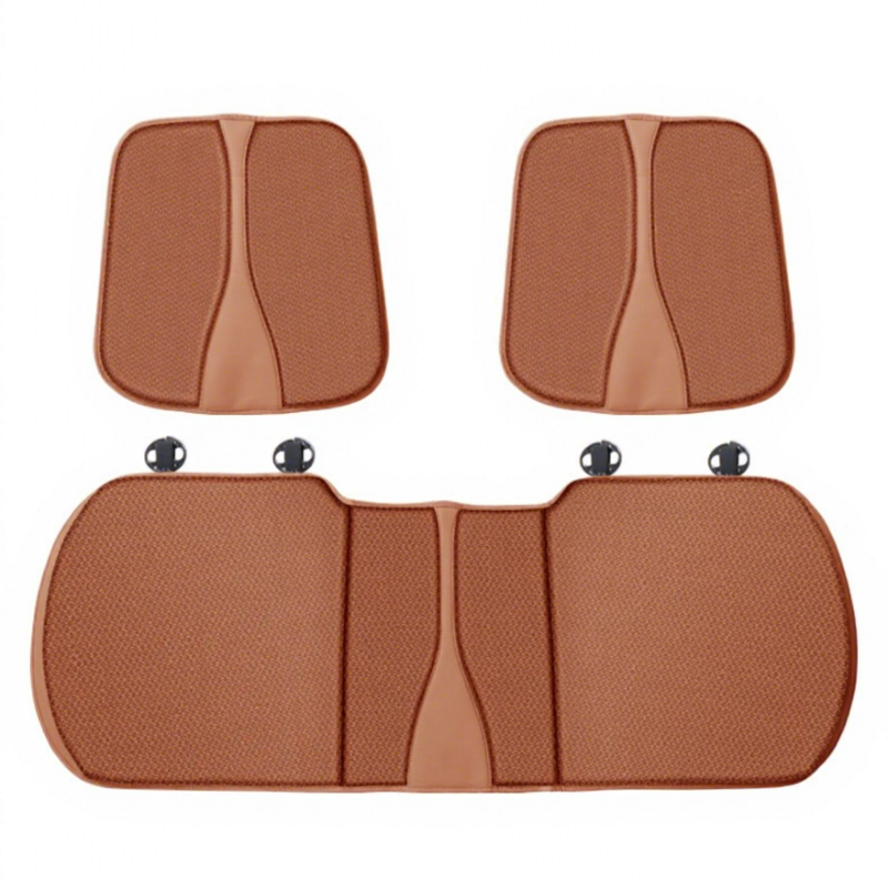 Car Seat Cushion Mesh Four Seasons Universal Summer Breathable Non-Slip Honeycomb Ventilation Synthetic Fiber Filling