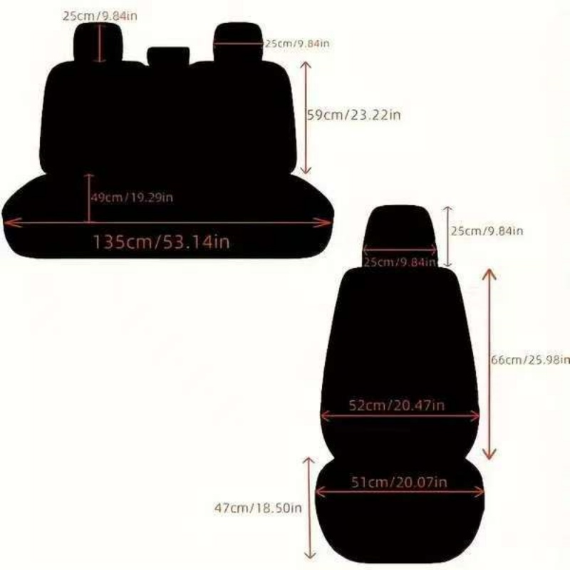 Car Seat Covers Luxury Leather All-Season Durable and Easy to Clean the Ideal Choice for Car Owners