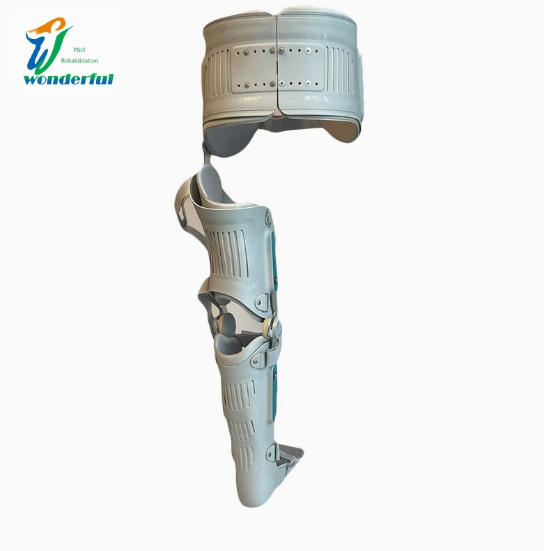 Versatile Single Leg Orthopedic Fixation Device Single Leg Adjustable Hip Knee Ankle Foot Fixator