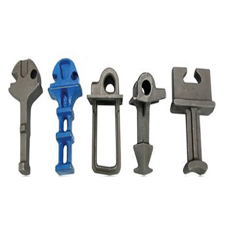 Plain Surface Cast Iron 5.6 Grade Rail Shoulder Front View