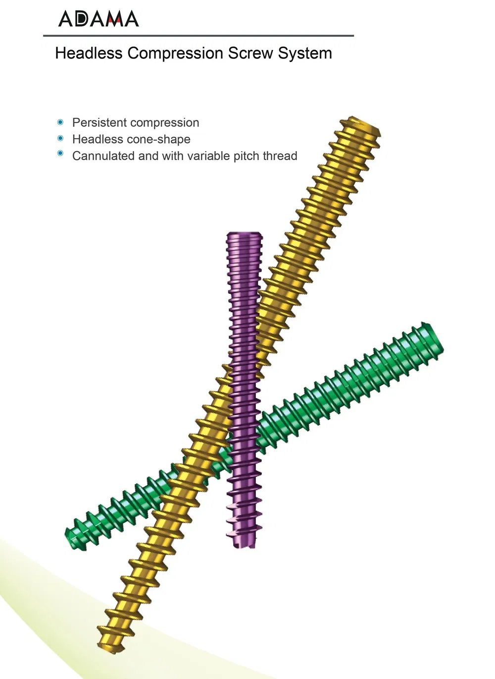 Headless Compression Screw View 1