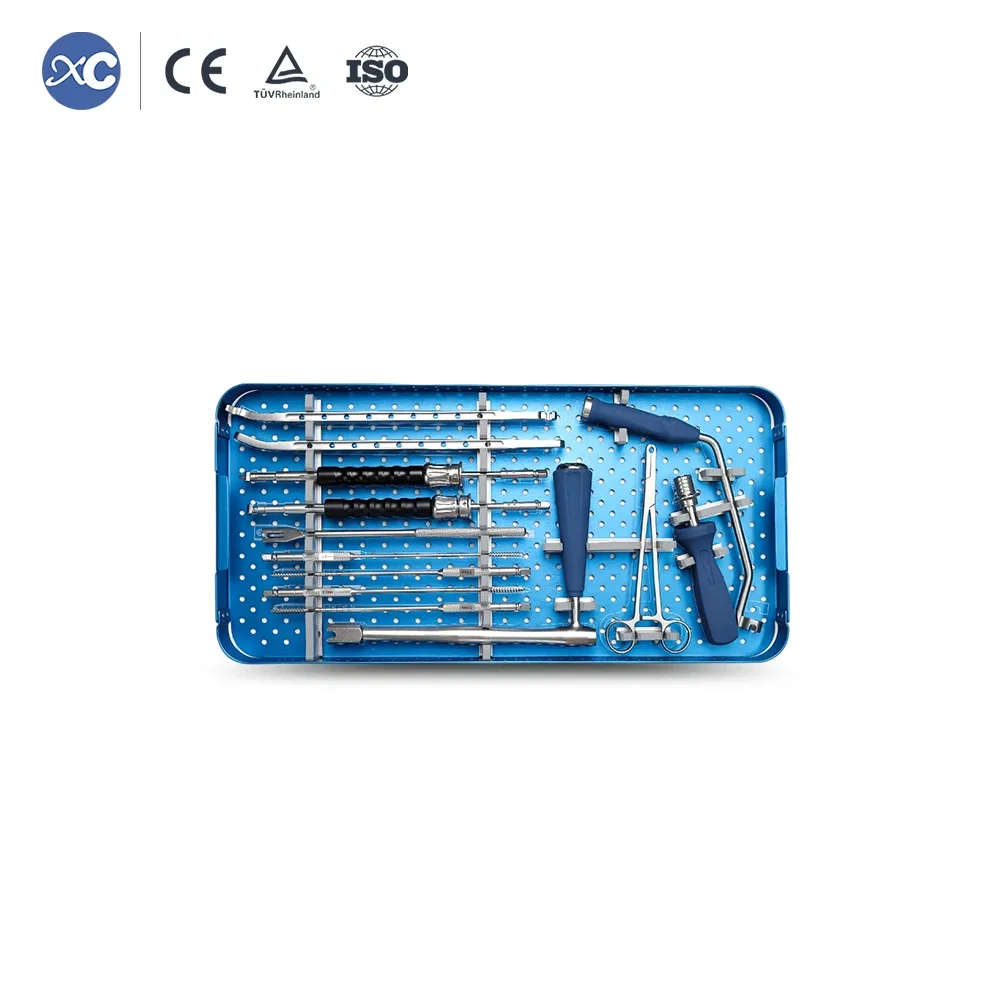 Orthopedic Surgical Instrument Spinal Fixation System 6.0 mm Pedicle Screw Instruments Set