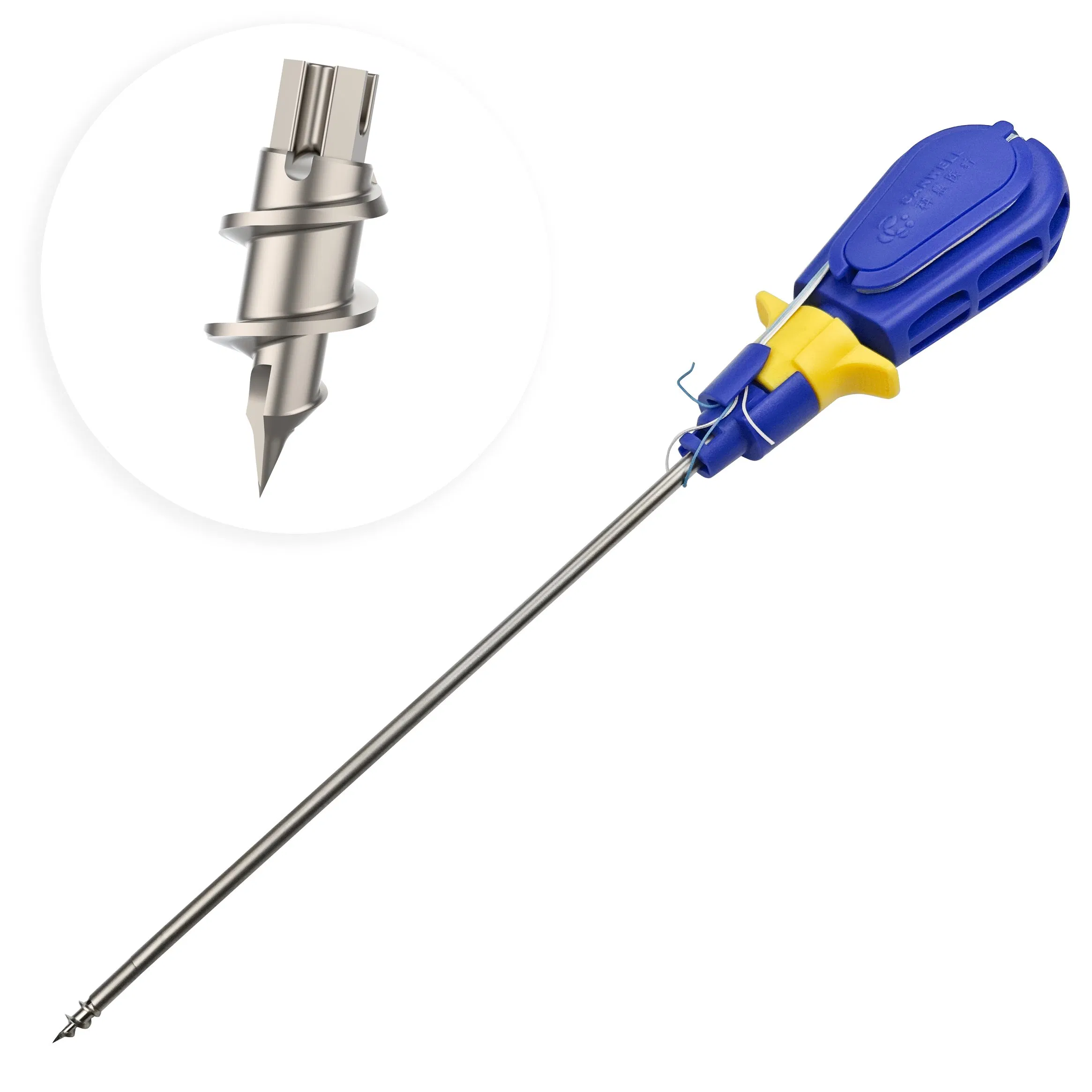 Canwell Sports Medicine Suture Anchor Arthroscopy Suture Anchor with Needle Titanium Suture Anchor