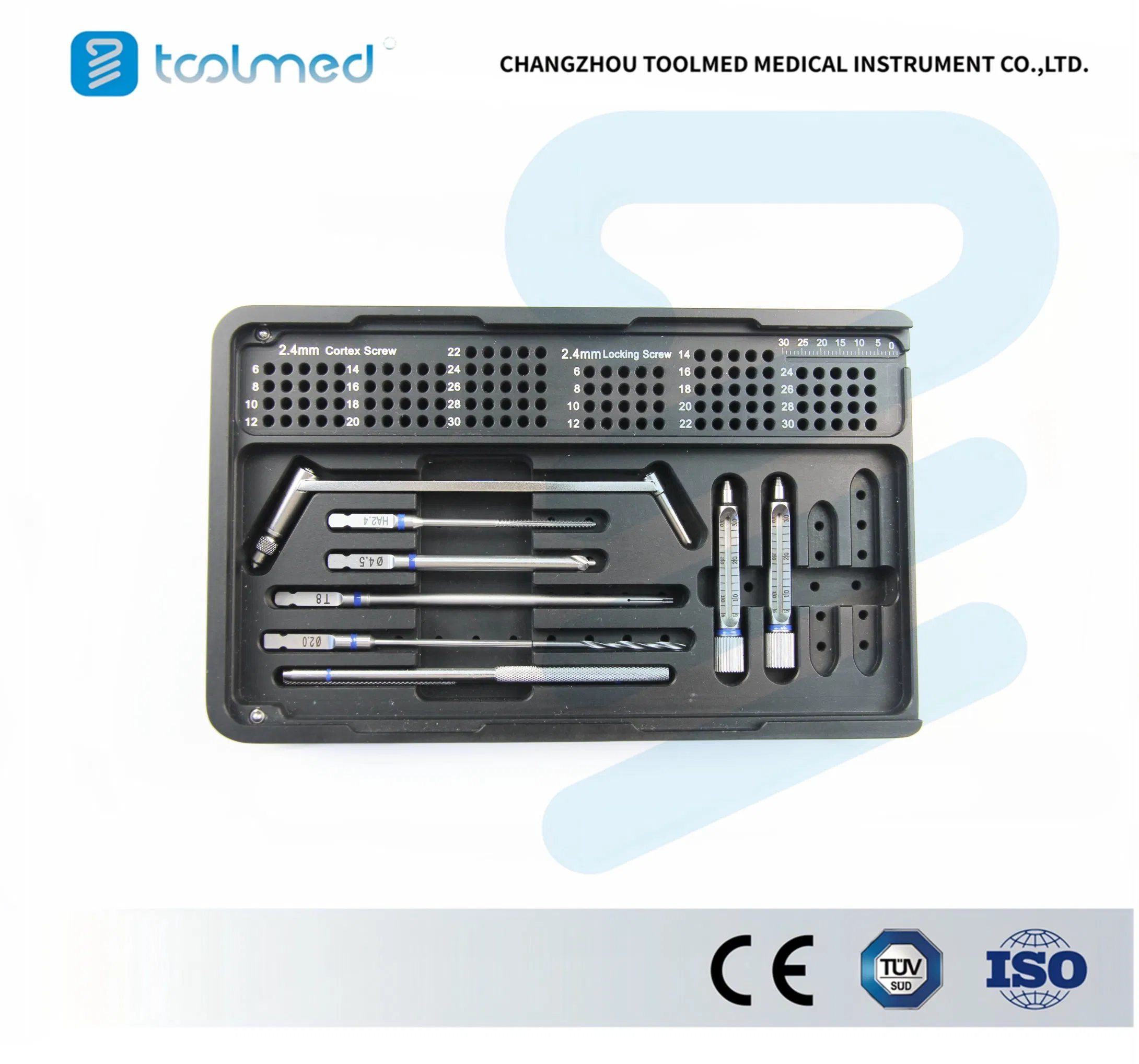 Manufacturer Alps Mini Animal Veterinary Orthopedic Locking Plate Surgical Instrument Set