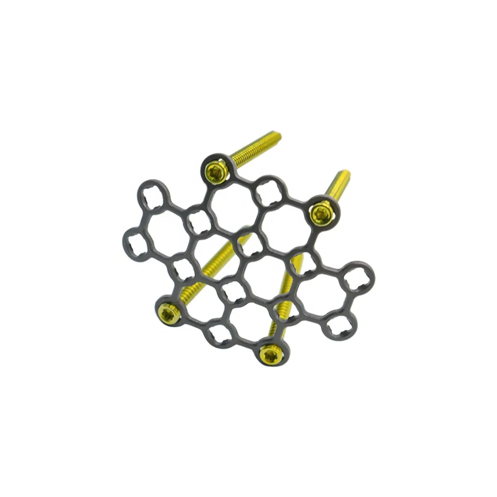 Plastic Surgery Maxillofacial Implants Skull Plate Customizable Orthopedic Implant