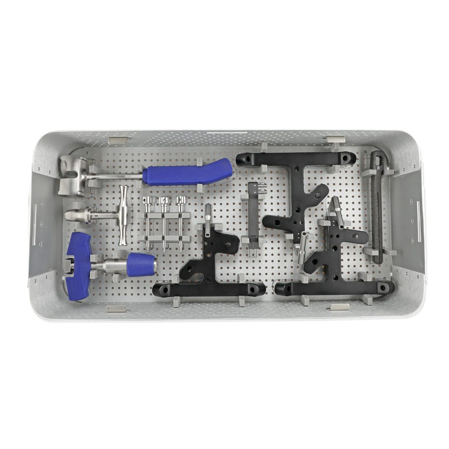 Orthopedic Medical Equipment Retrograde Tibia Nail Instrument Set Surgical Medical Equipment