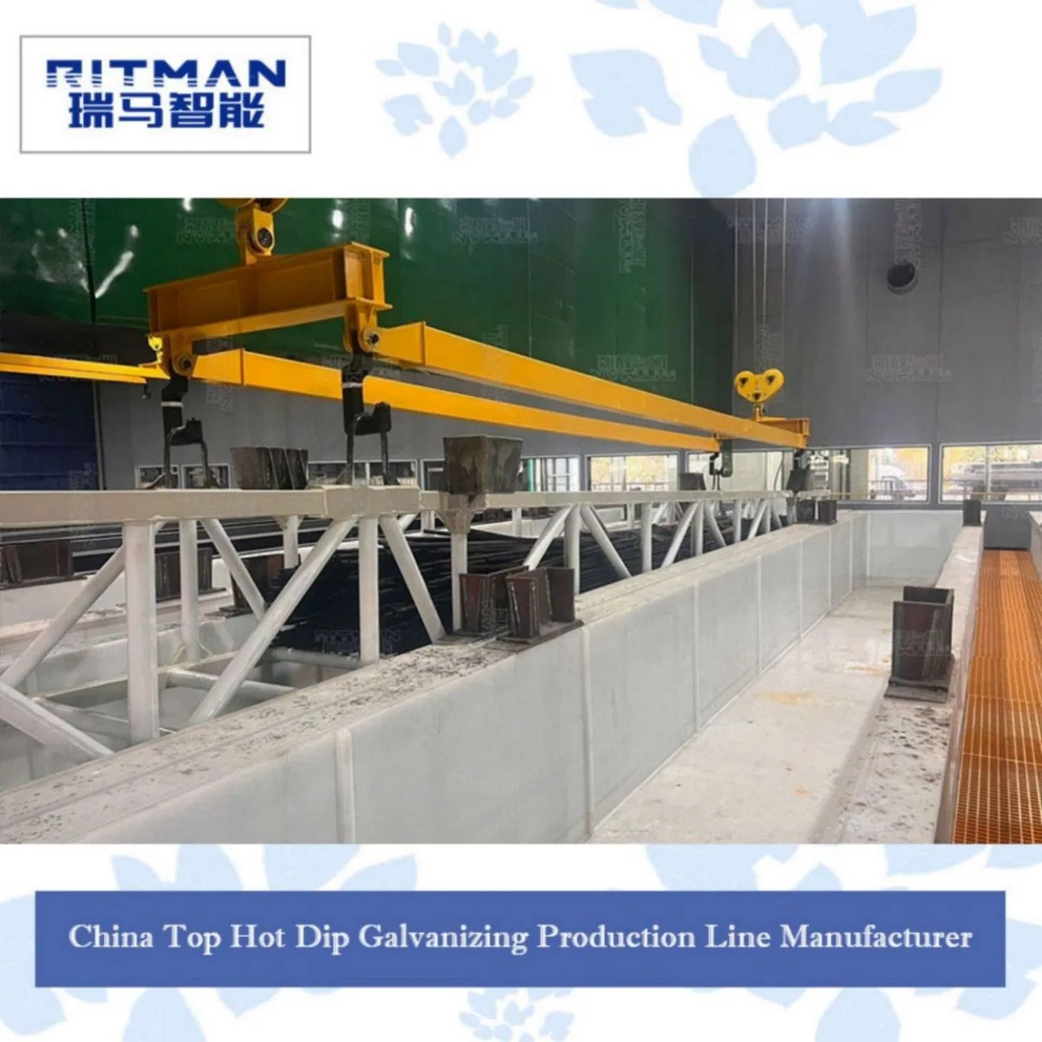 Complete and Semi-Automatic Galvanizing and Plating Systems for Steel Scaffolding with Zinc Coating