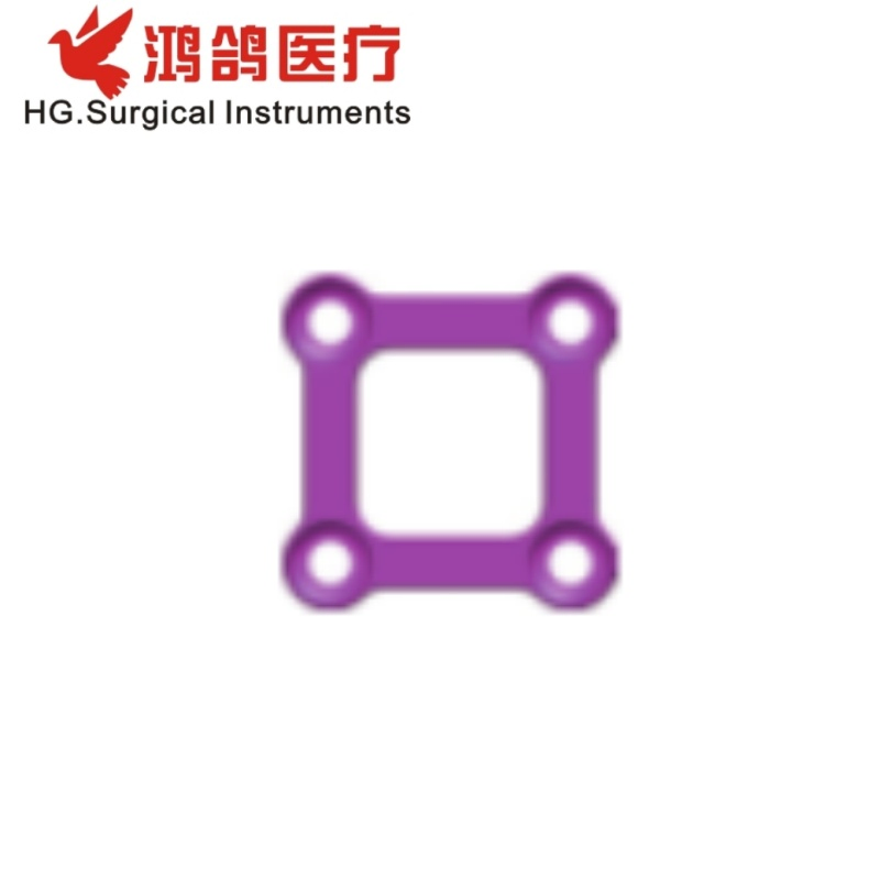 Orthopedic Implant Bone Plate Locking Maxillofacial Micro Plate Medical Instrument Supply